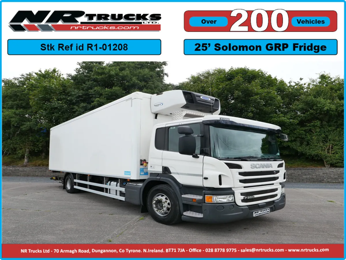 2018 Scania P250 Fridge Body 4x2 Auto - Image 1