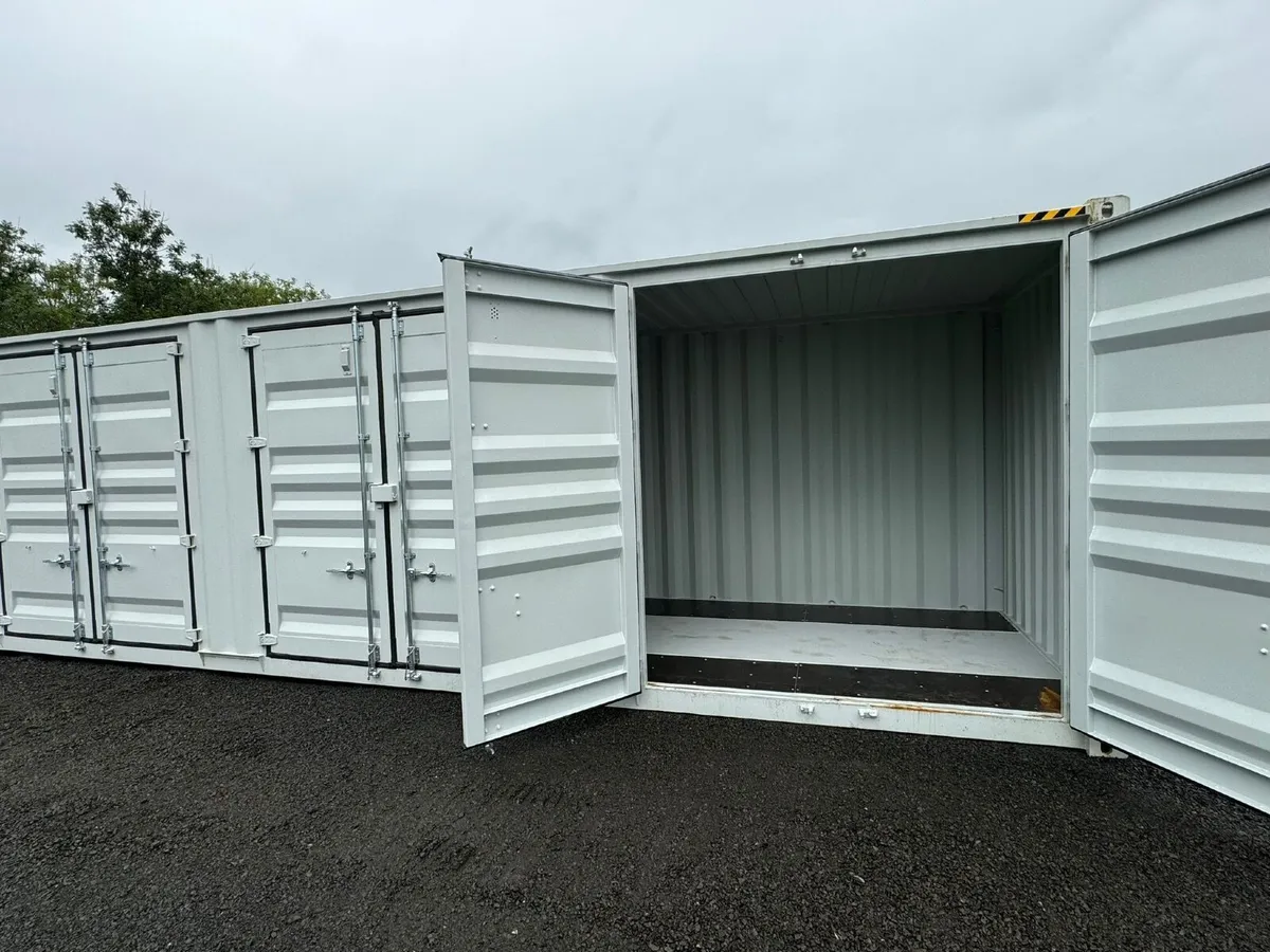 40ft x 8ft shipping container side opener opening - Image 4
