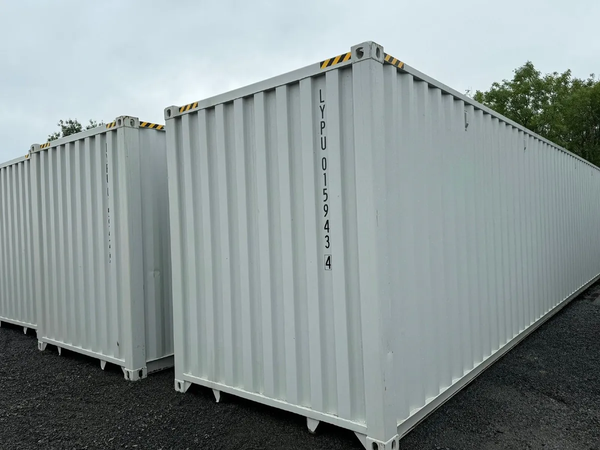 40ft x 8ft shipping container side opener opening - Image 2