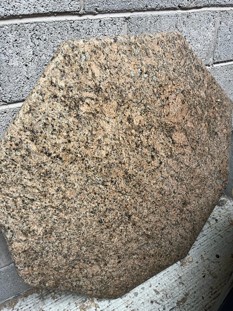 Granite table tops x 2 - Image 1