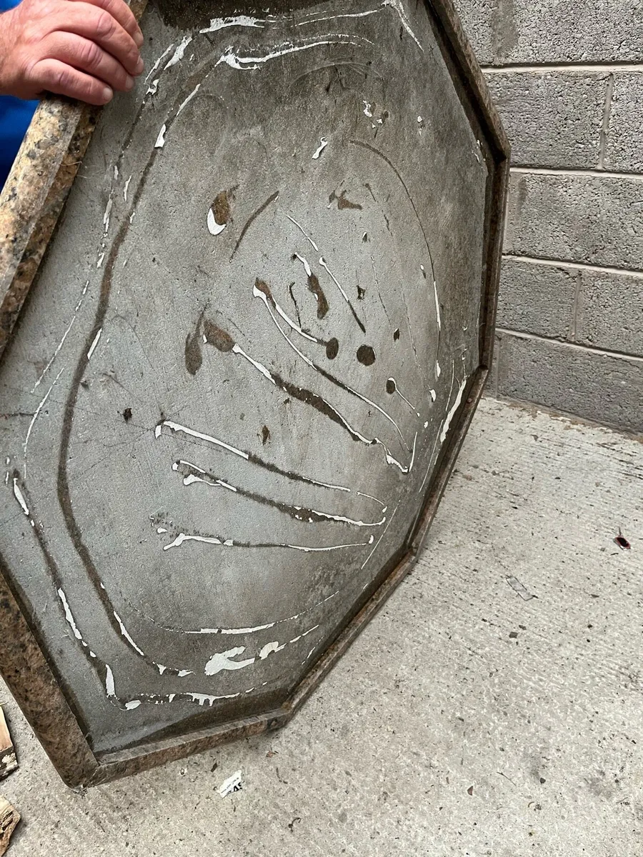 Granite table tops x 2 - Image 2