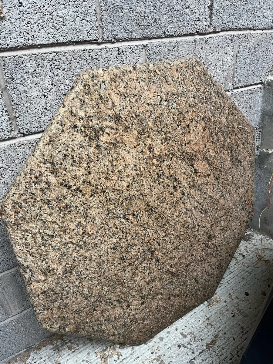 Granite table tops x 2 - Image 4