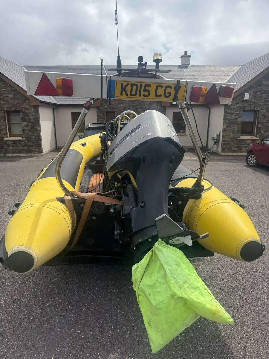 5m humber 60hp 4 stroke. 198 engine hours - Image 3