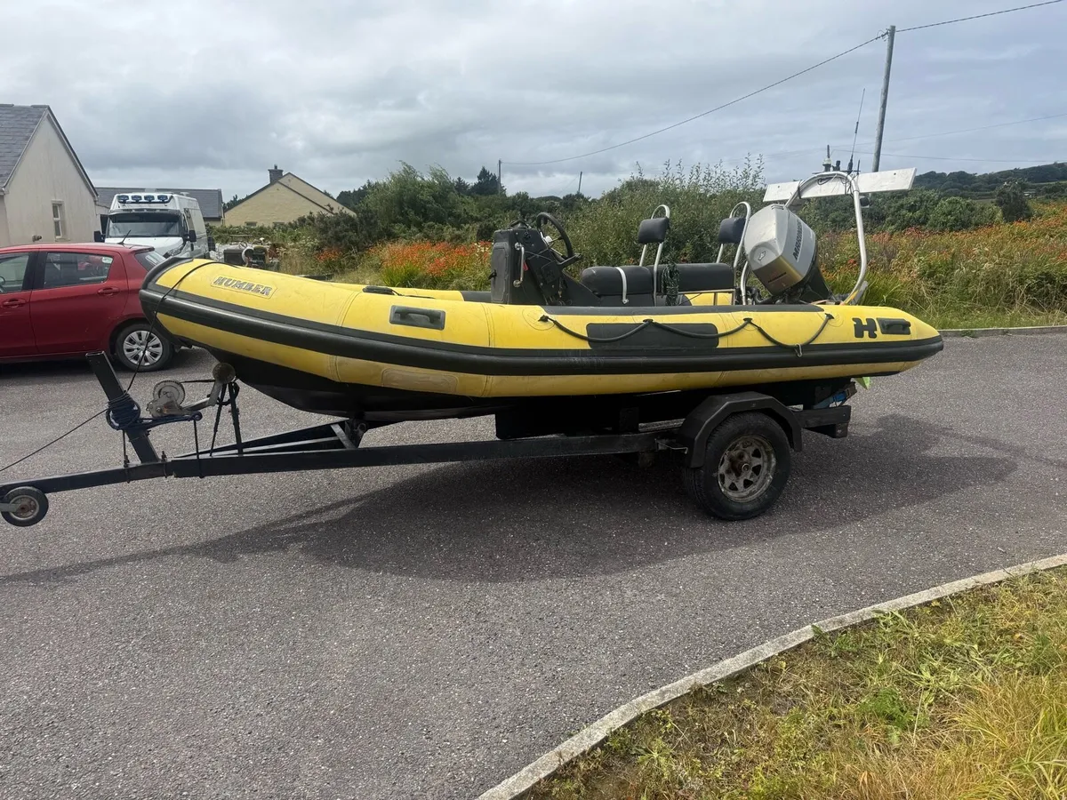 5m humber 60hp 4 stroke. 198 engine hours - Image 1