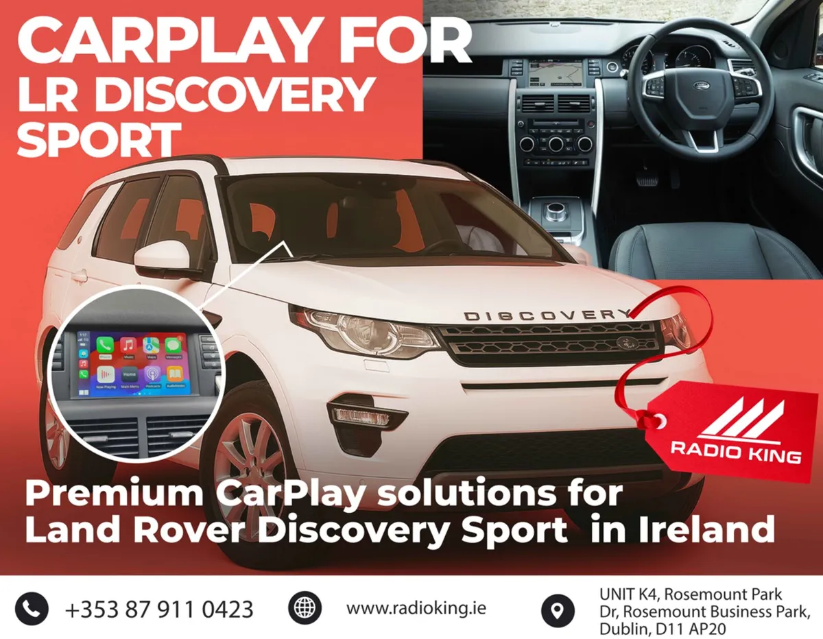 Apple CarPlay Box Upgrade for Land Rover Discovery
