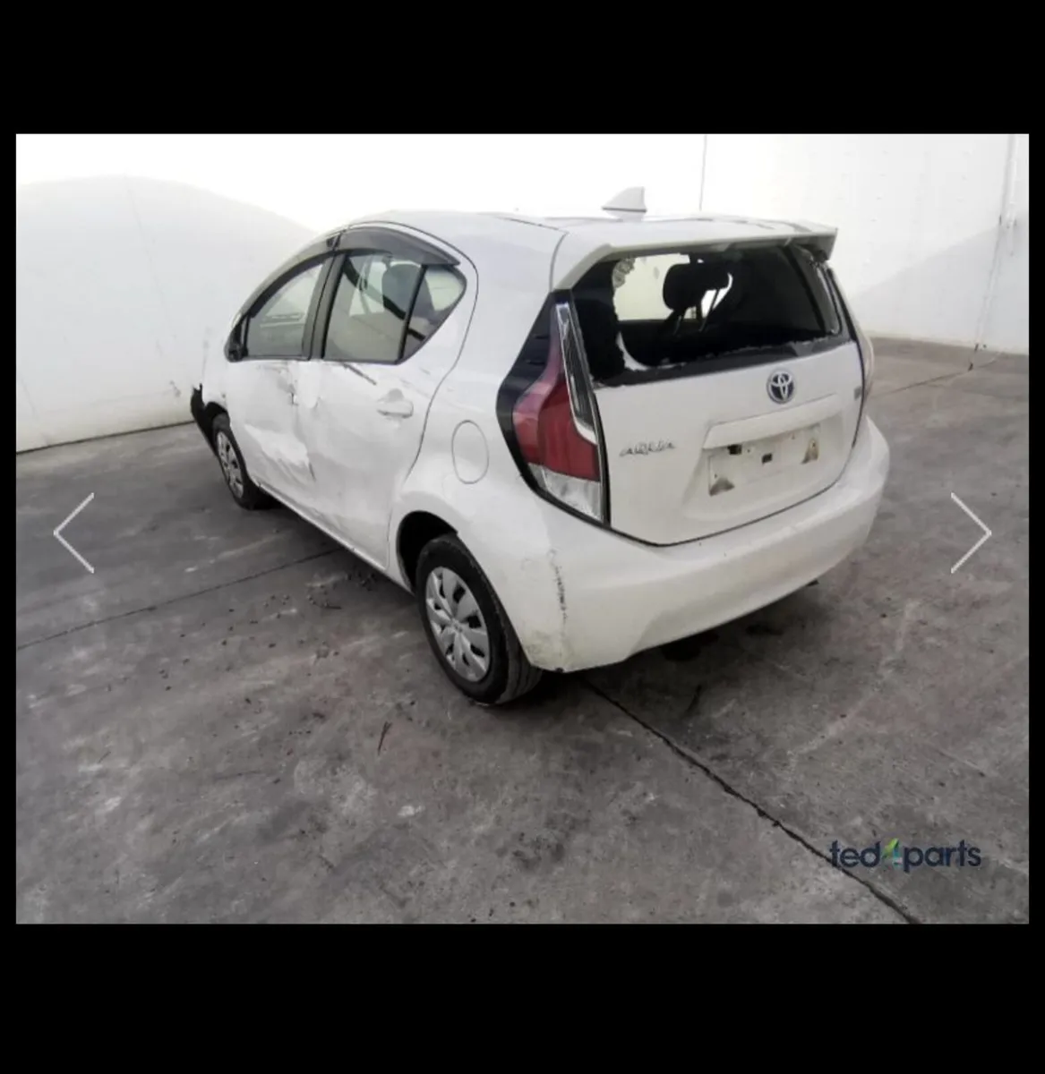 2017 Toyota Aqua FOR BREAKING - Image 1