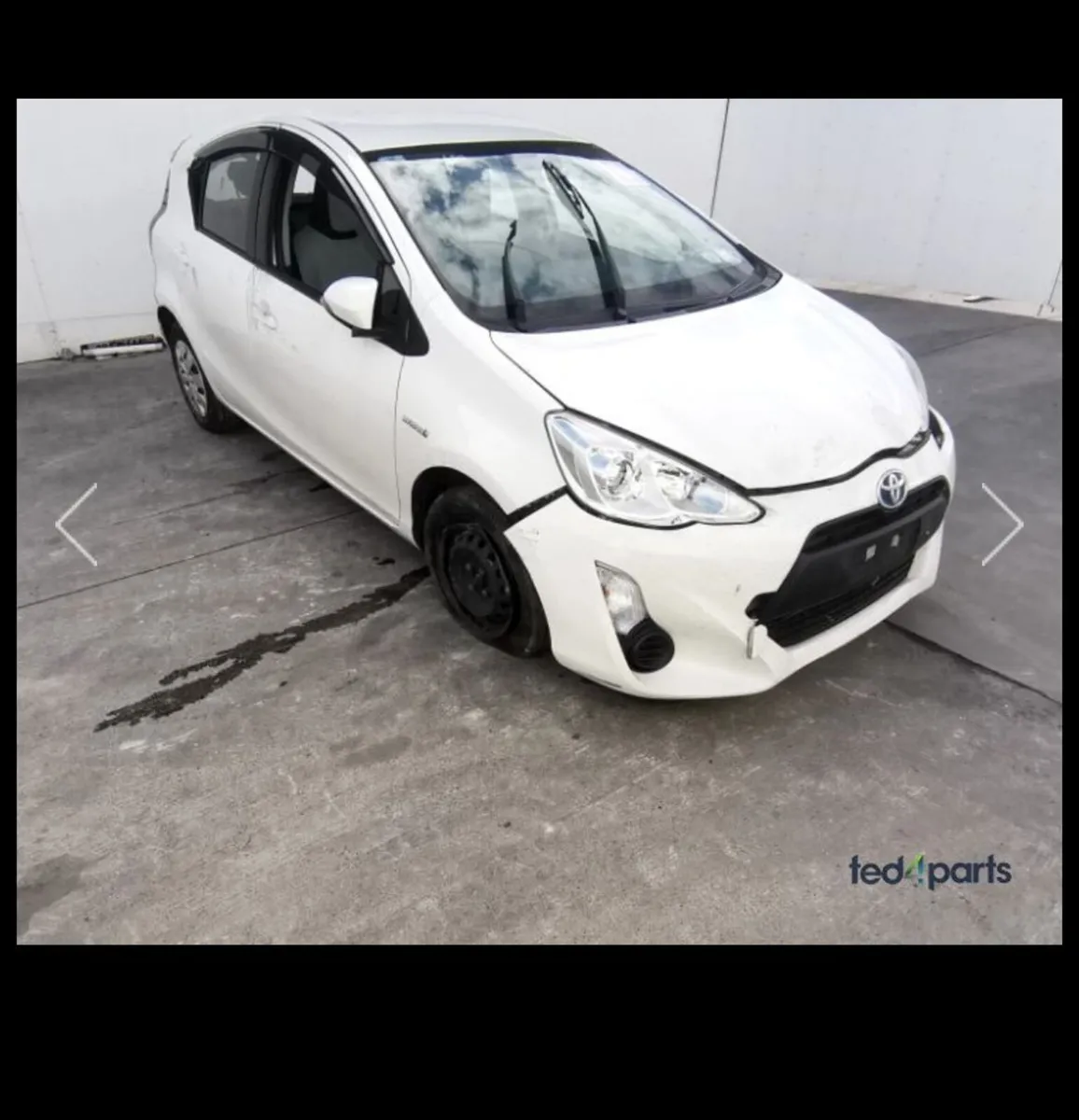 2017 Toyota Aqua FOR BREAKING - Image 4