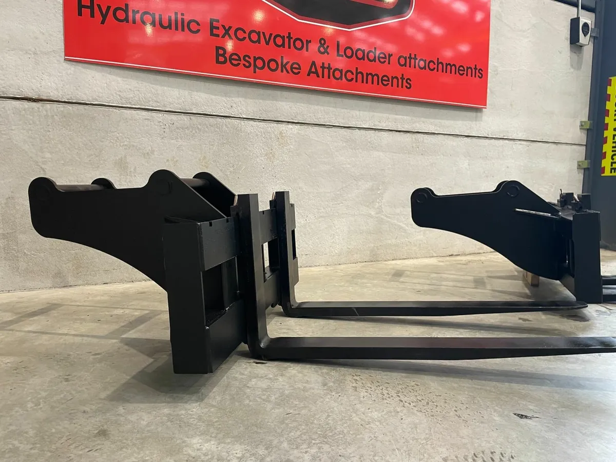 Biddy - Tilt Rotator Pallet forks - Image 2