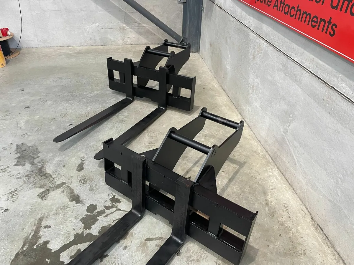 Biddy - Tilt Rotator Pallet forks - Image 3
