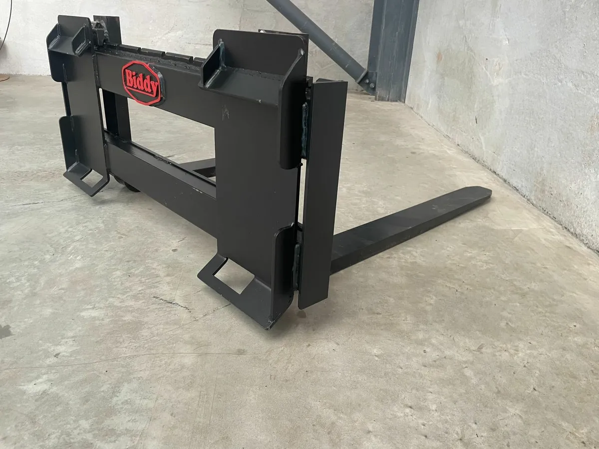 Biddy - Skidsteer Pallet forks - Image 1