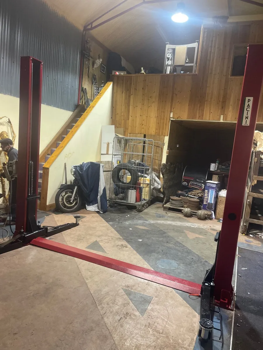 Car lift 4 tonne Pacini brand can fit - Image 4