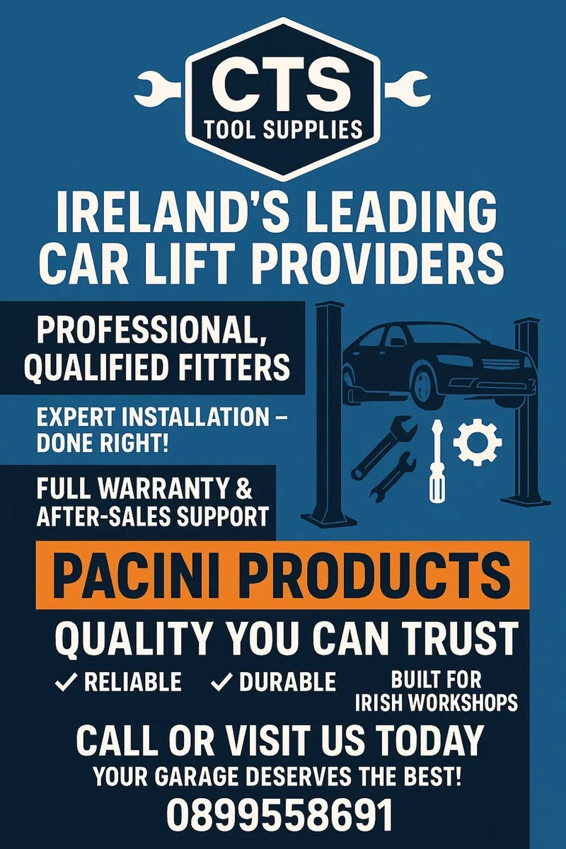 Pacini brand Car lift brand new - Image 3