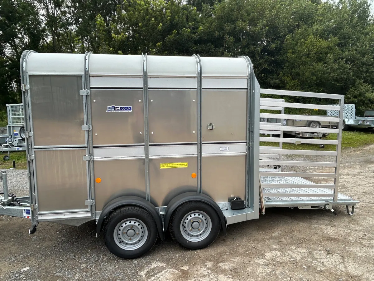 New Ifor Williams 8x5 Livestock with Sheep Decks - Image 1