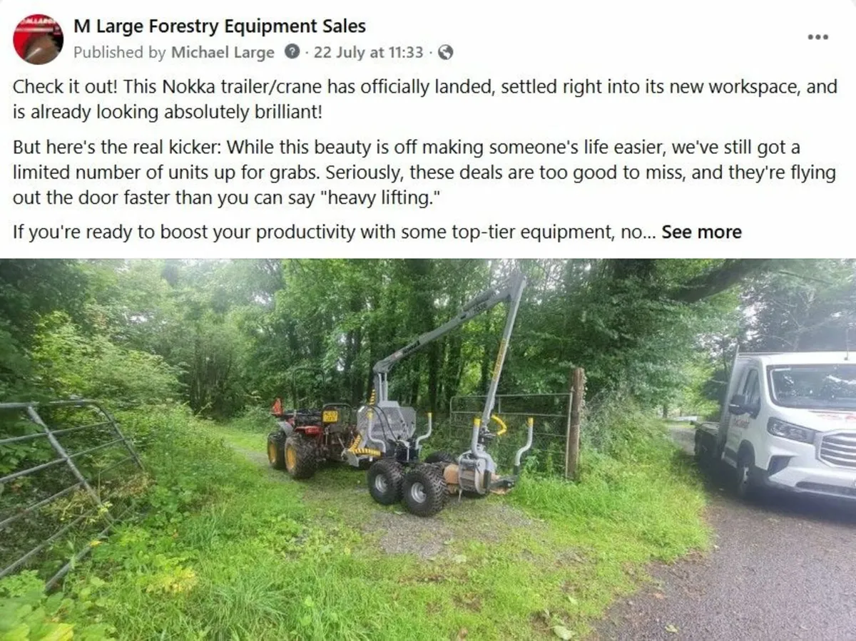 Nokka  Forestry Trailers & Cranes - Image 1