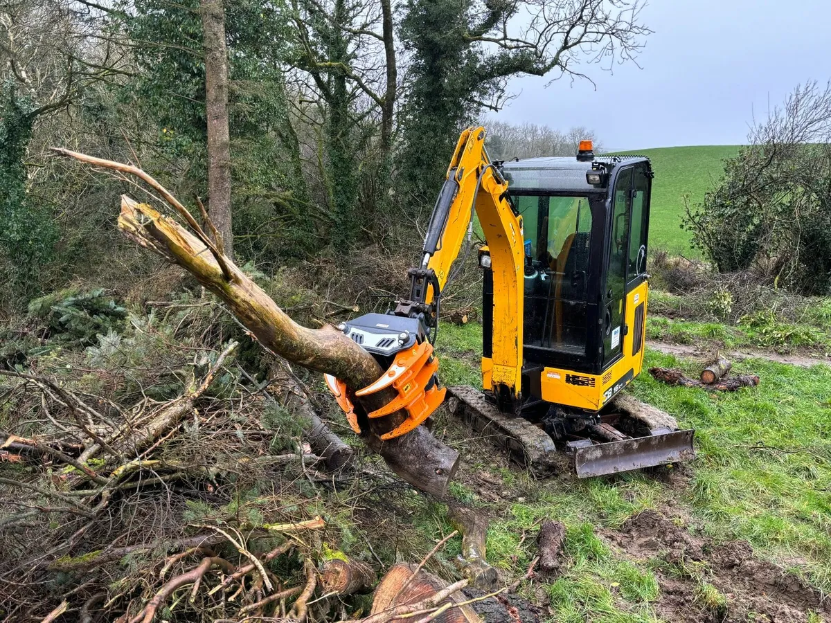 MDE SX700 Excavator Grapple - Image 1