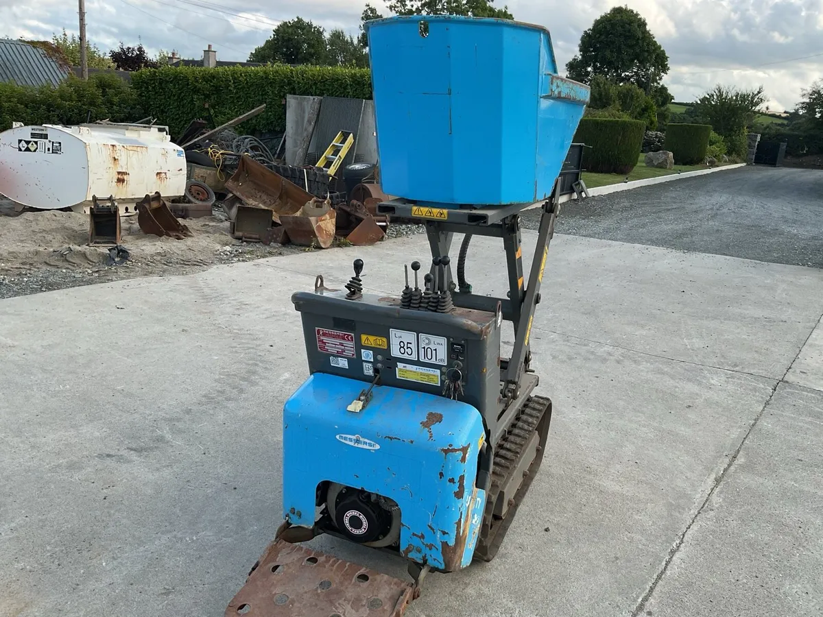 2021 Messersi high tip tracked dumper - Image 2