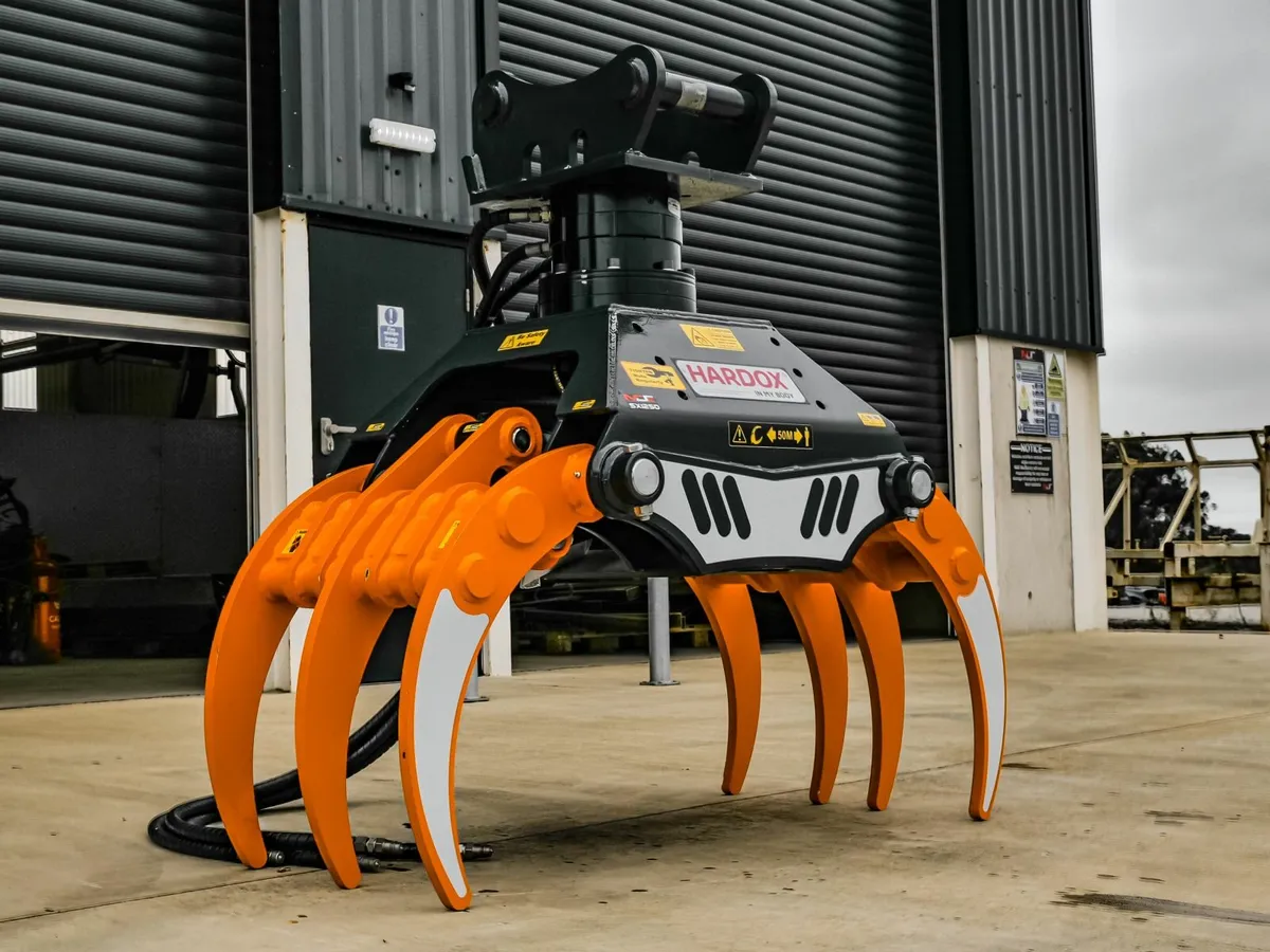 MDE SX1250 Excavator Grapple - Image 1