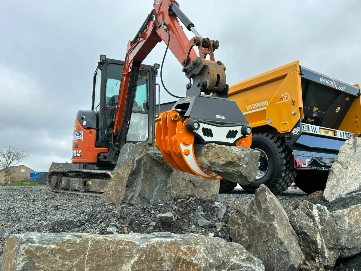 MDE SX850 Excavator Grapple / Rotating Grab - Image 3