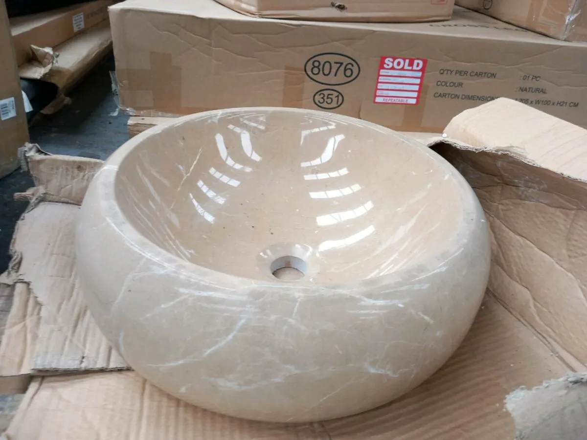 Marble Bathroom sinks - Image 1