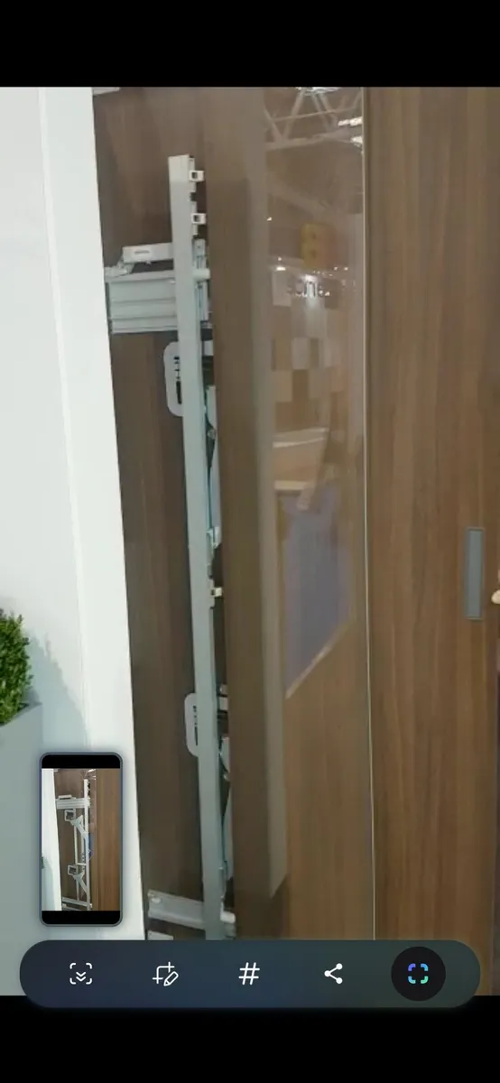 SALICE Kitchen Twin 100cm Pocket Door System - Image 4