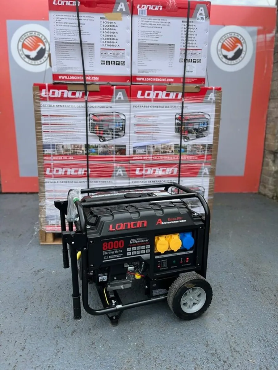 Loncin 8KVA Generators - Image 2