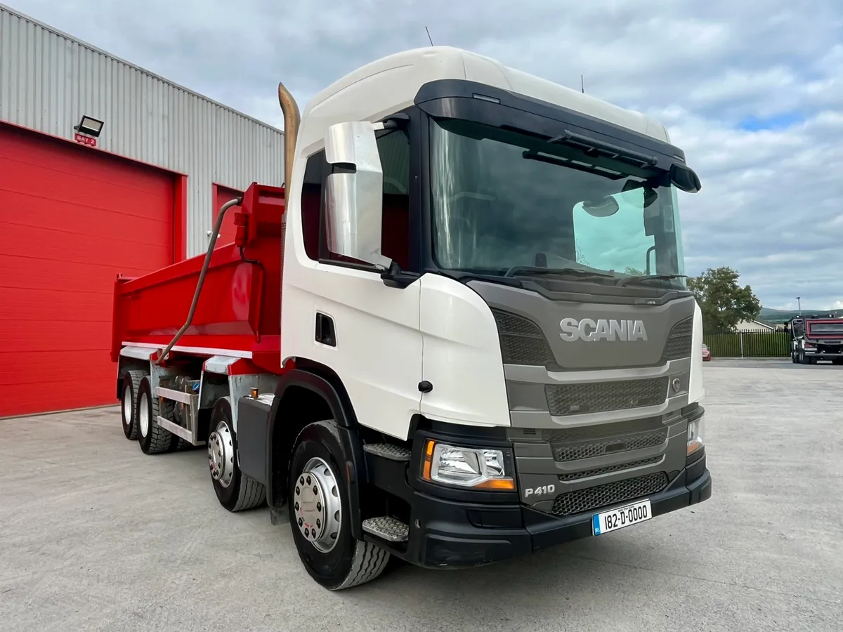 2018 Scania P410 XT 8x4 Tipper - Image 2