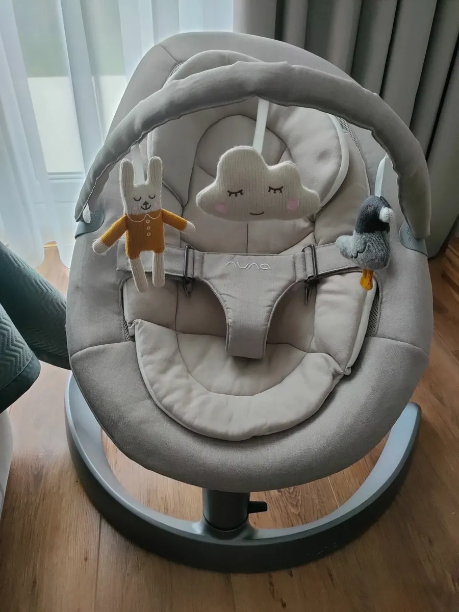 Baby Chair, Nuna Leaf Grow swing chair - Image 1