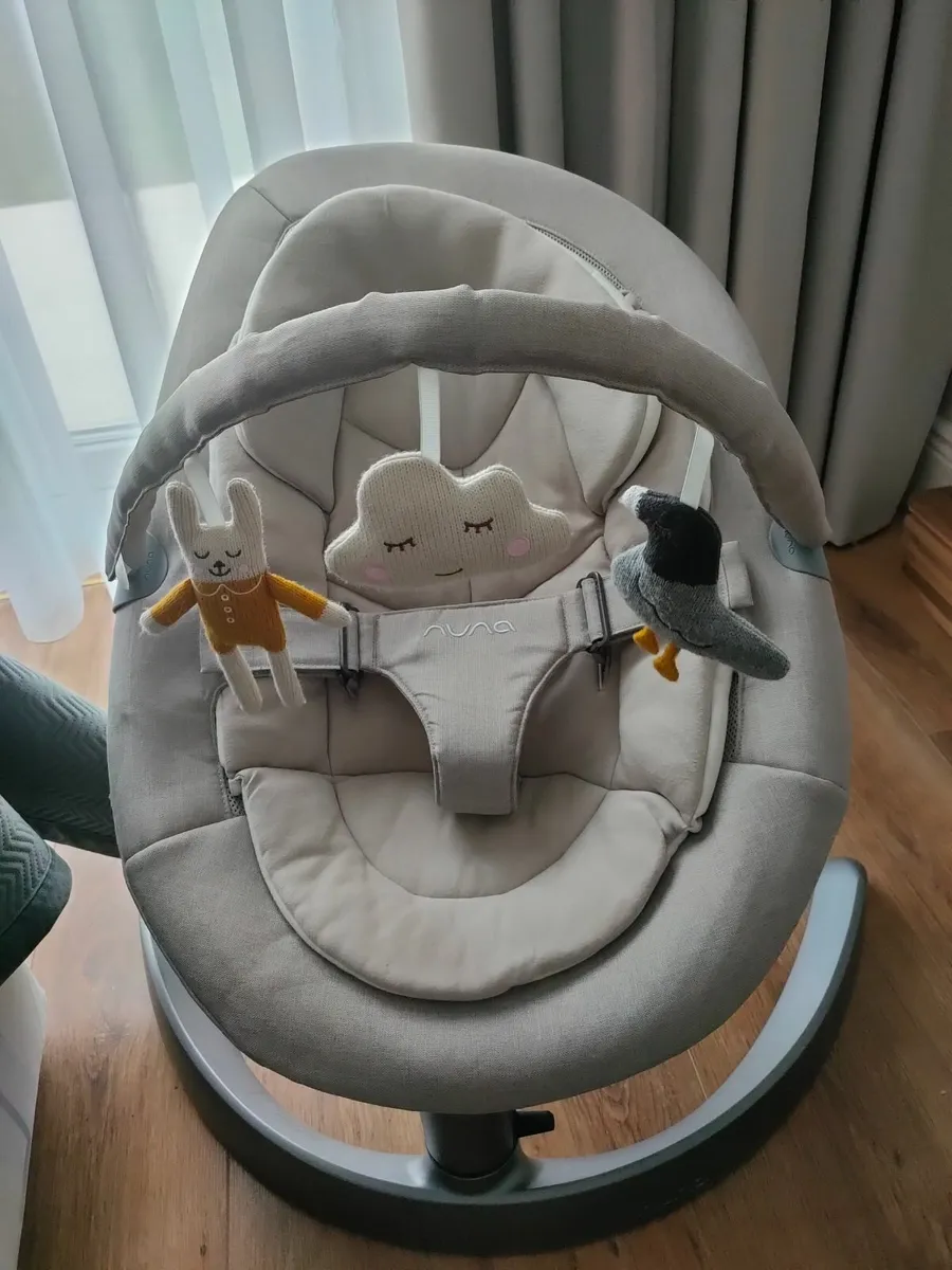 Baby Chair, Nuna Leaf Grow swing chair - Image 3
