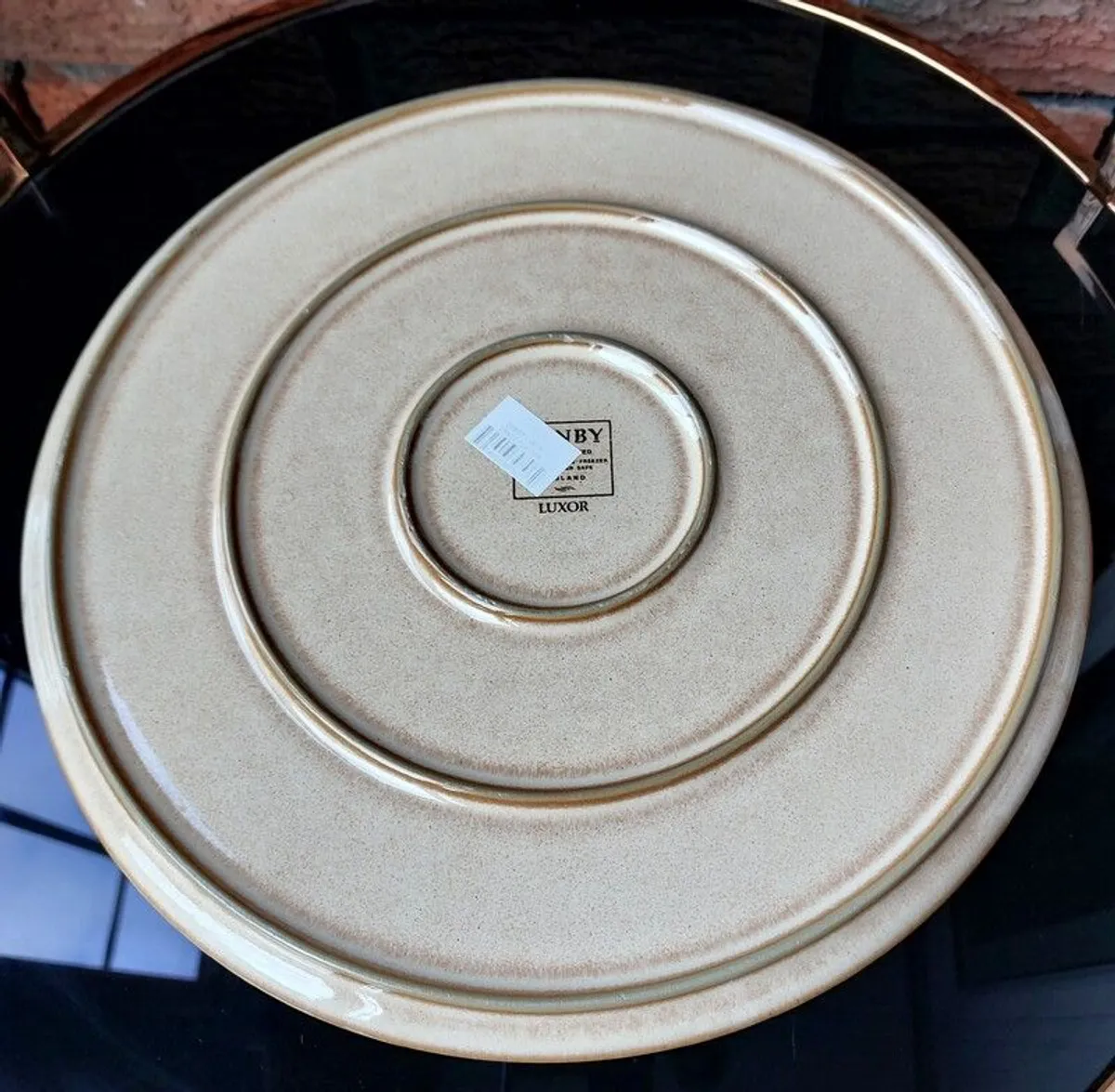 Denby "Luxor" Round CakePlate/Serving Platter - Image 2