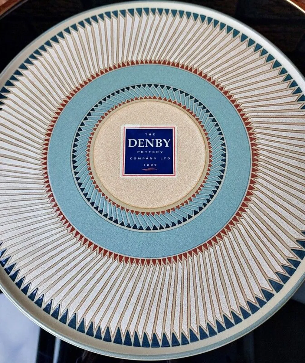Denby "Luxor" Round CakePlate/Serving Platter - Image 3