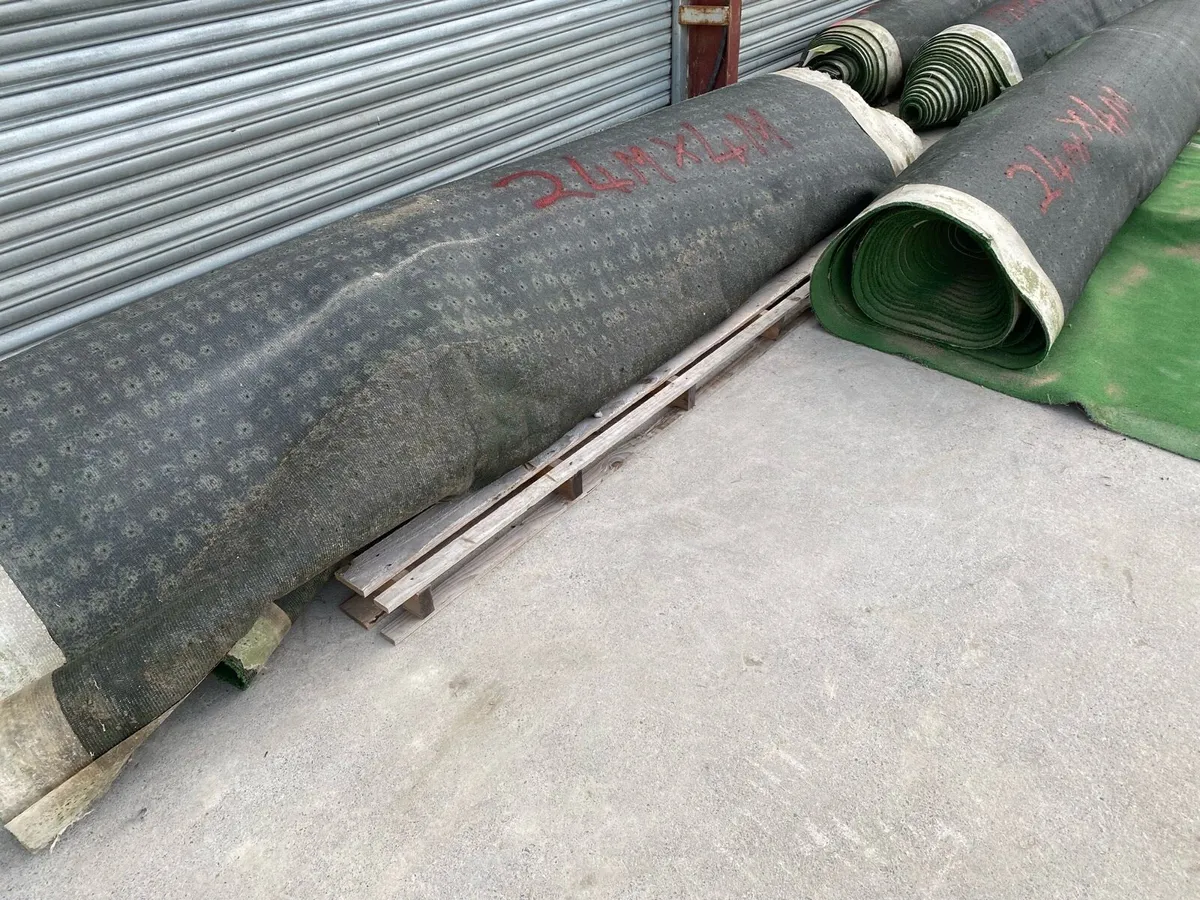 Rolls of used astro turf artificial grass - Image 1