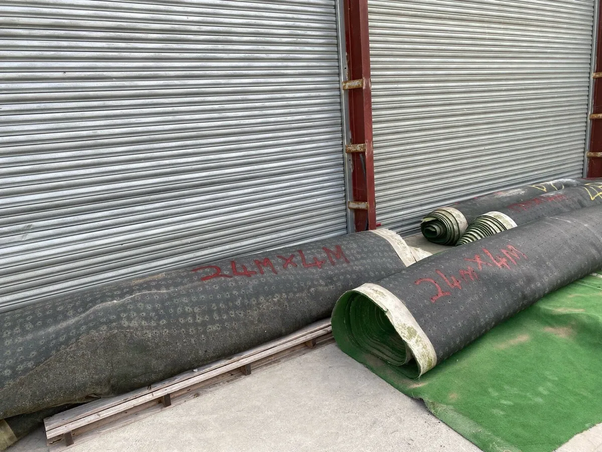 Rolls of used astro turf artificial grass - Image 3