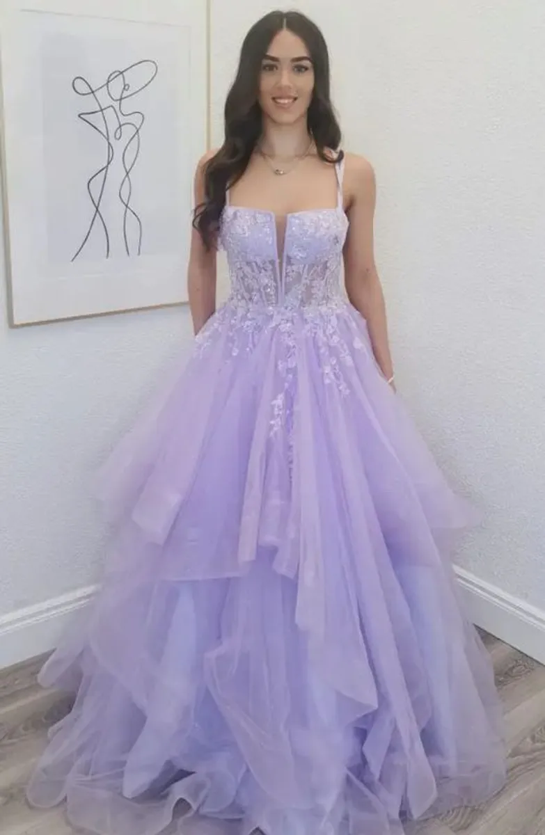 Dress: Lilac Ballgown - Image 1