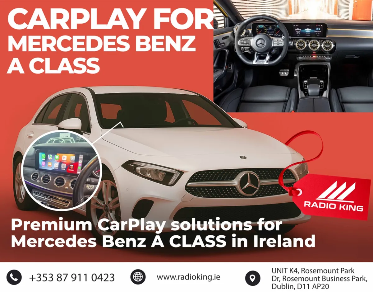 Apple CarPlay Box Upgrade for Mercedes-Benz A-Clas