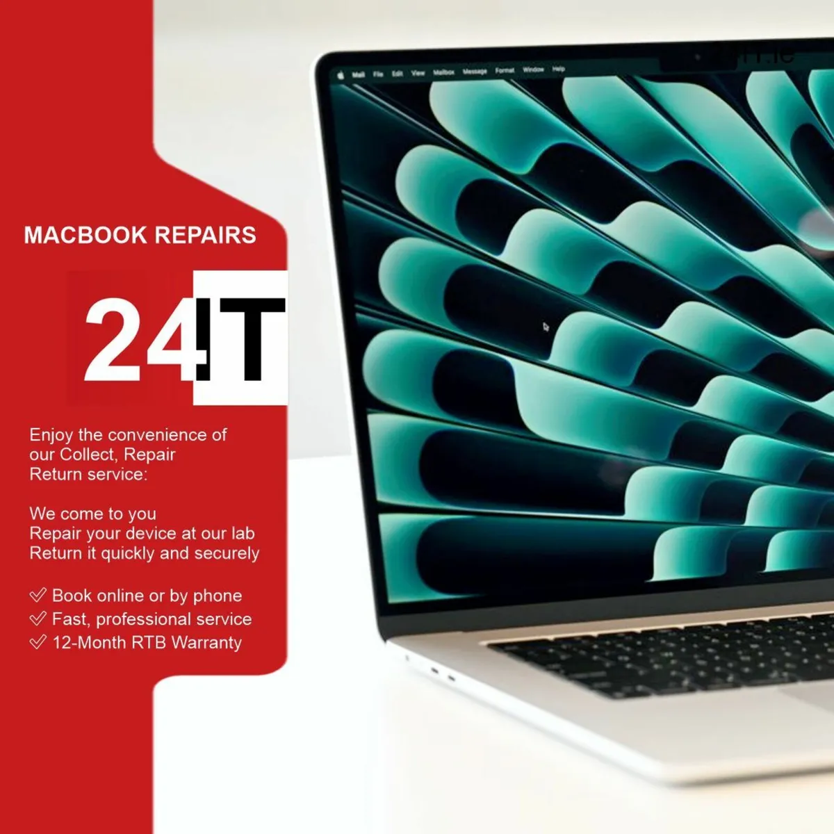 24IT.ie✔MacBook Repairs at Great Prices in Dublin! - Image 1