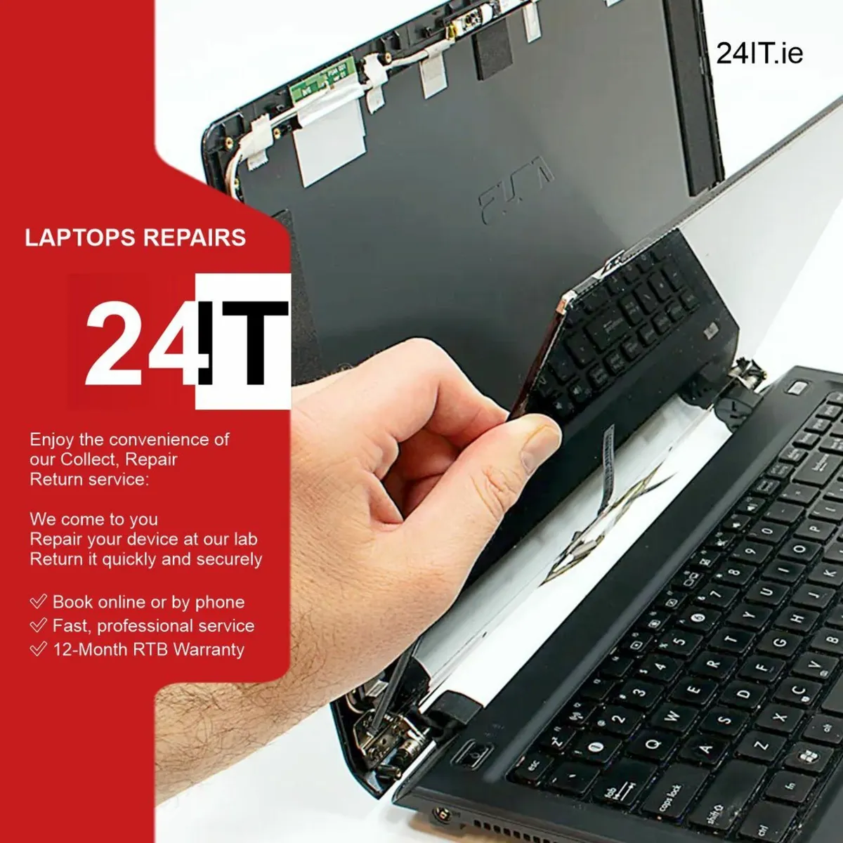 24IT.ie ✔ Door-to-Door IT Repairs at Great Prices! - Image 2
