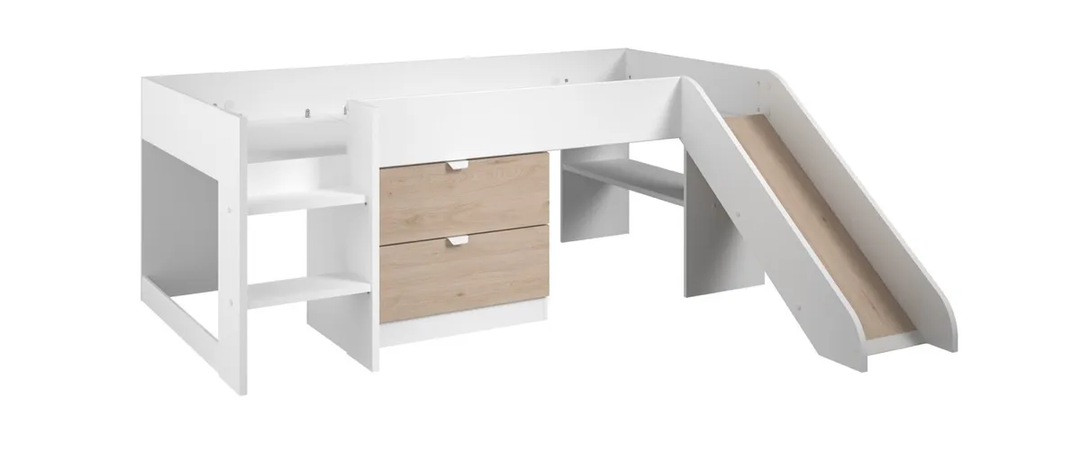 NALA White & Oak Midsleeper - Image 1