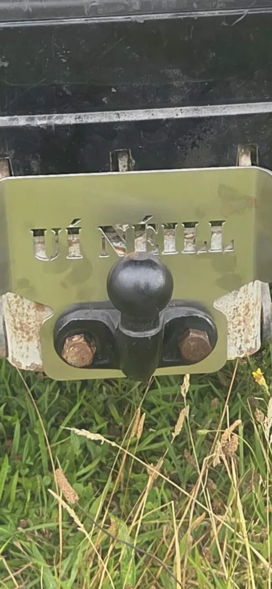 Personalised Towbar plate - Image 3