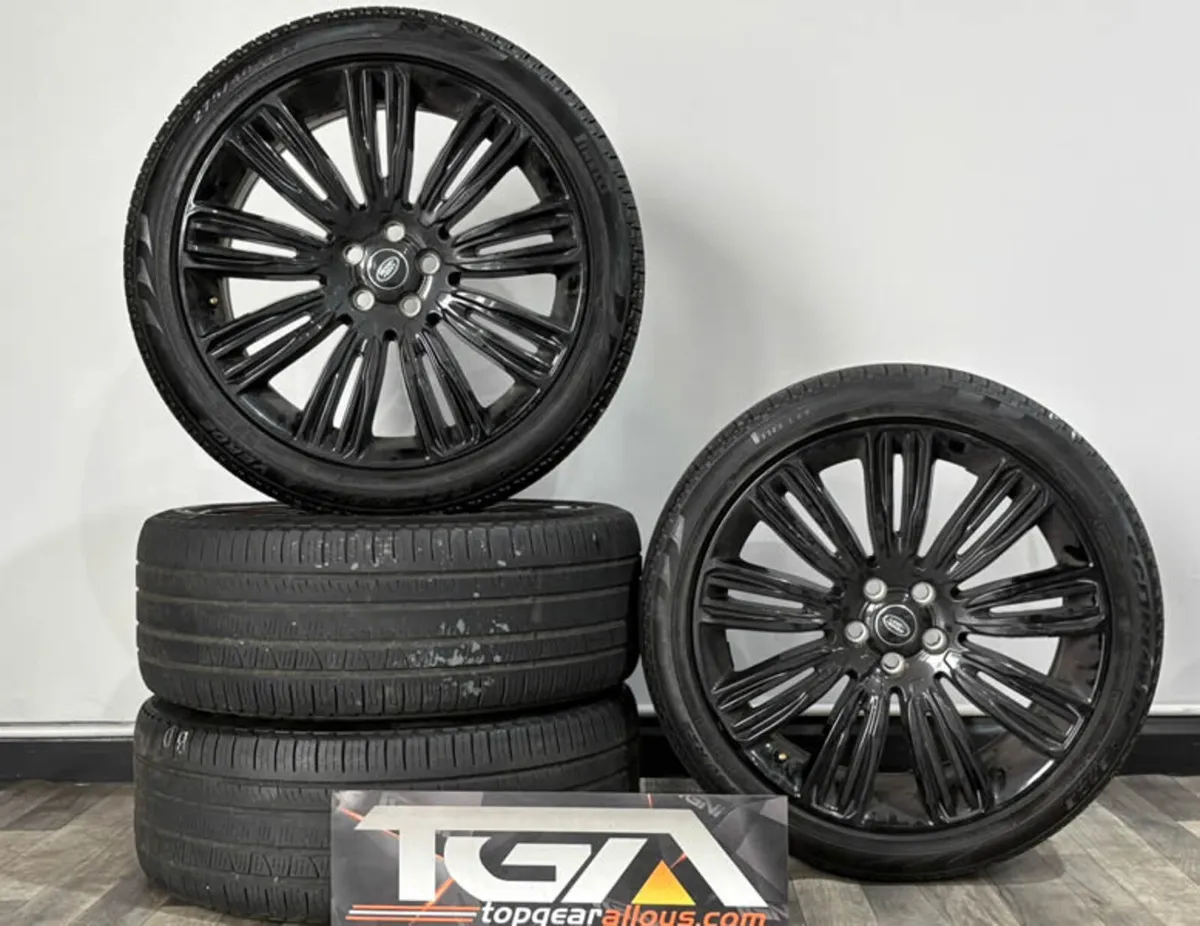 22" Genuine RANGE ROVER SPORT Alloy Wheels & Tyres - Image 1