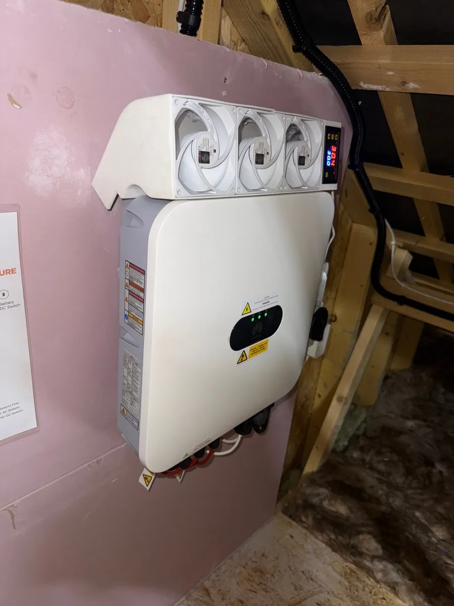 Huawei Inverter Cooling Module with 3 silent fans - Image 2