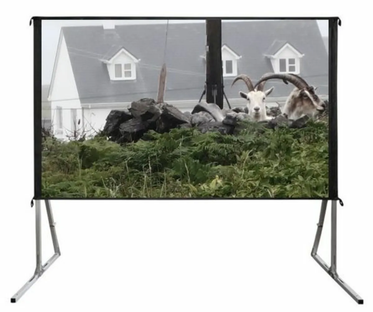 Projection screen, large. - Image 1