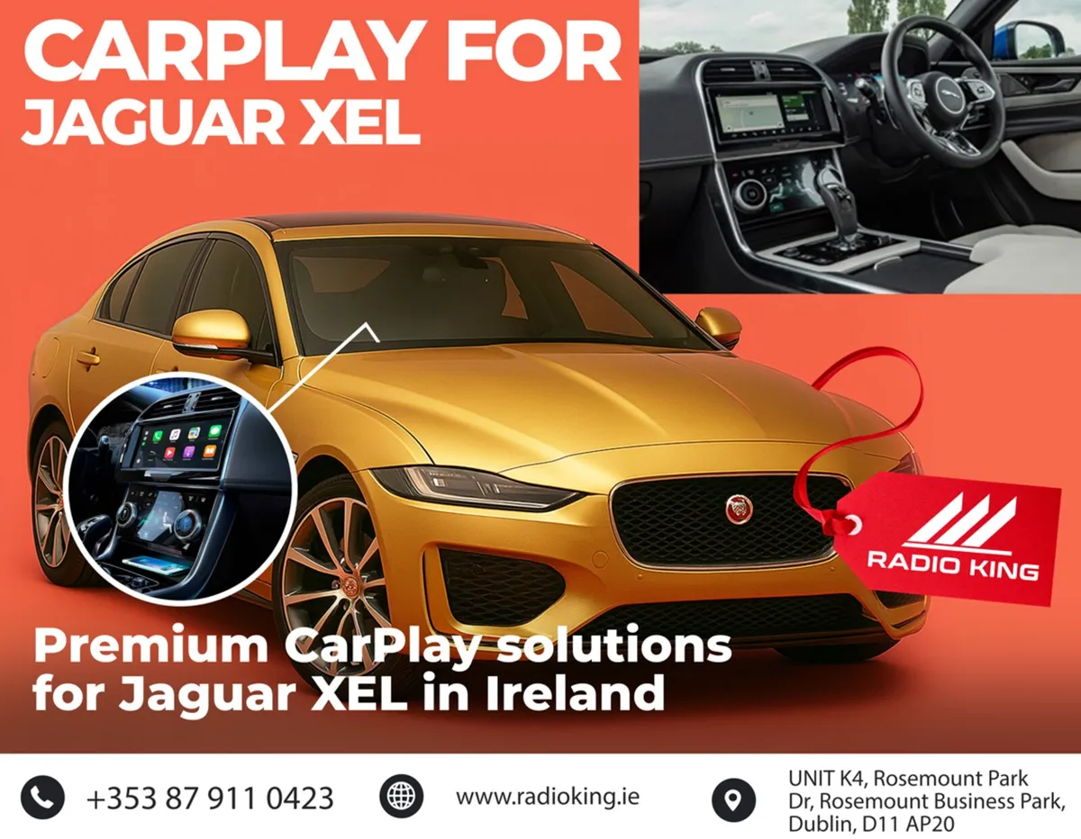 Apple CarPlay Box Upgrade for Land Rover Jaguar XE