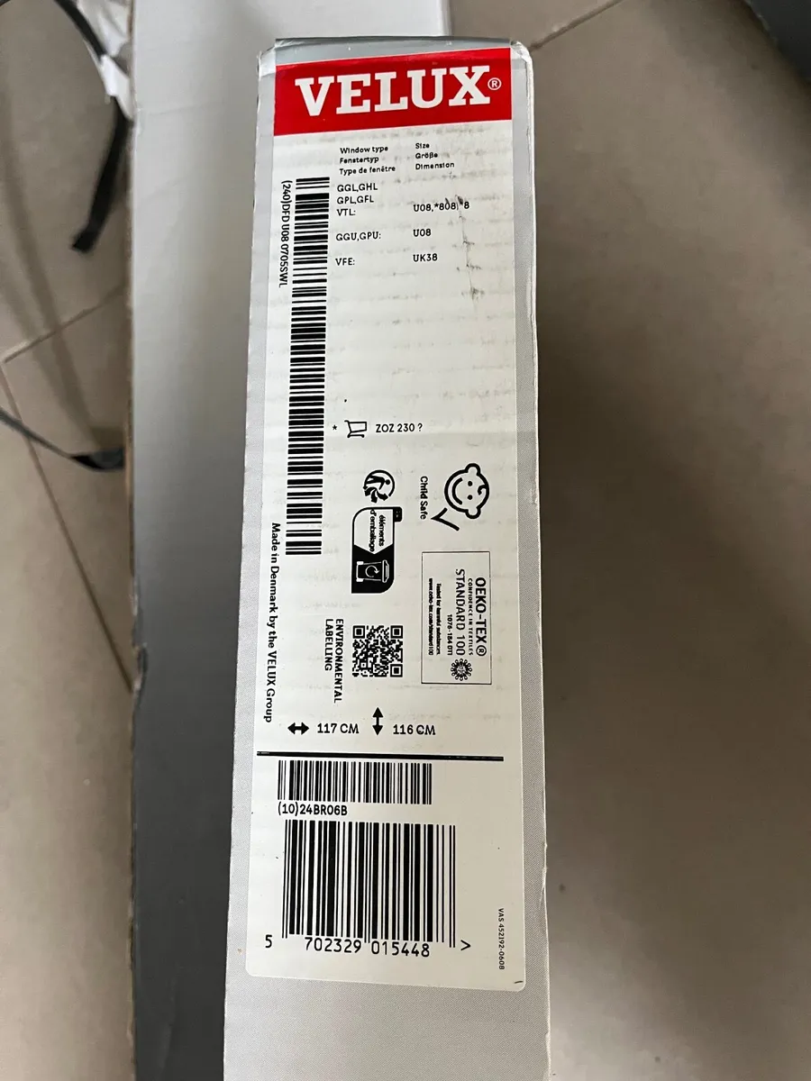 4 Velux Blinds (not windows)GGL 808 - Image 3