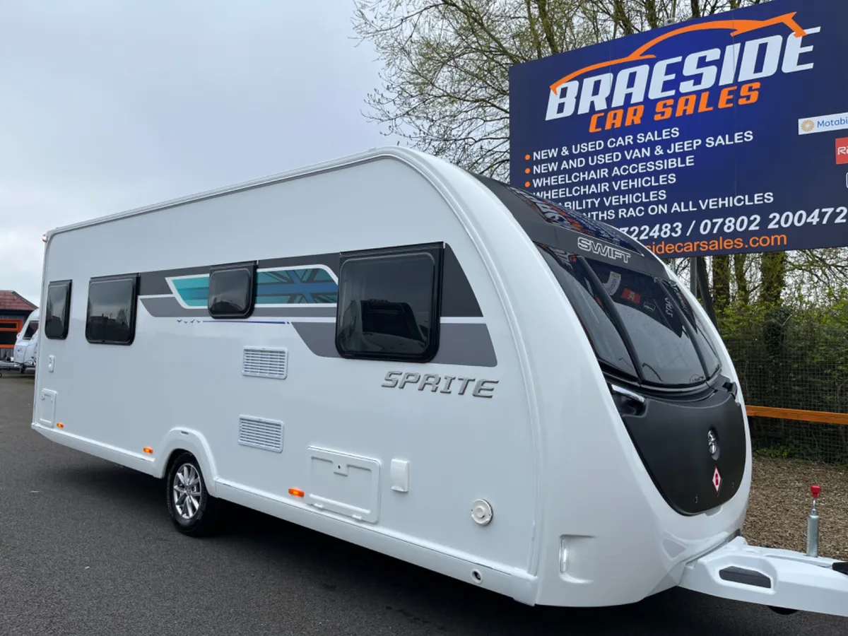 2023 SWIFT MAJOR 4 SB ISLSND BED 4/5 BERTH CARAVAN - Image 1
