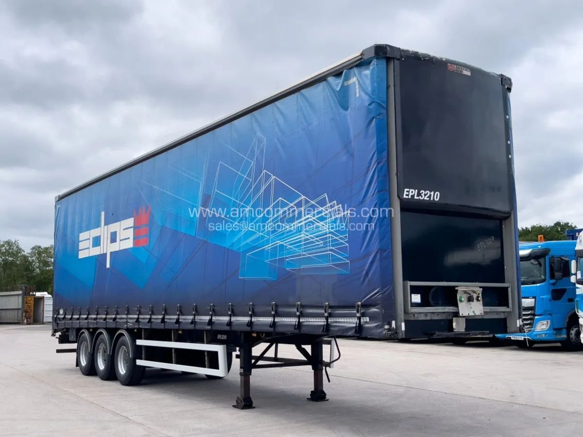2016 LAWRENCE DAVID 4850MM CURTAINSIDE TRAILER - Image 1