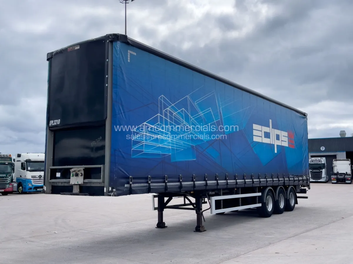2016 LAWRENCE DAVID 4850MM CURTAINSIDE TRAILER - Image 3
