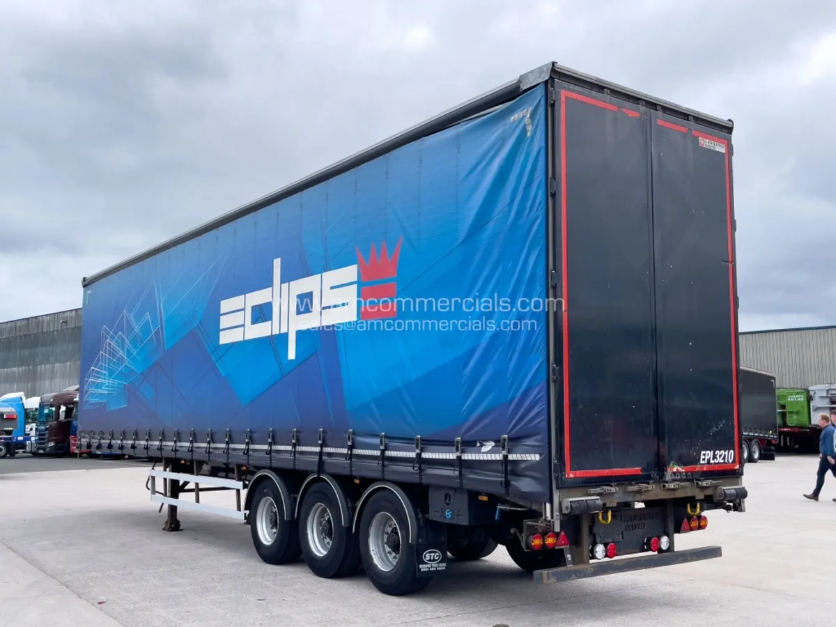 2016 LAWRENCE DAVID 4850MM CURTAINSIDE TRAILER - Image 4