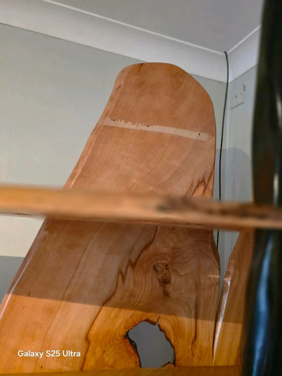 Office desk freeform wooden bespoke piece - Image 2