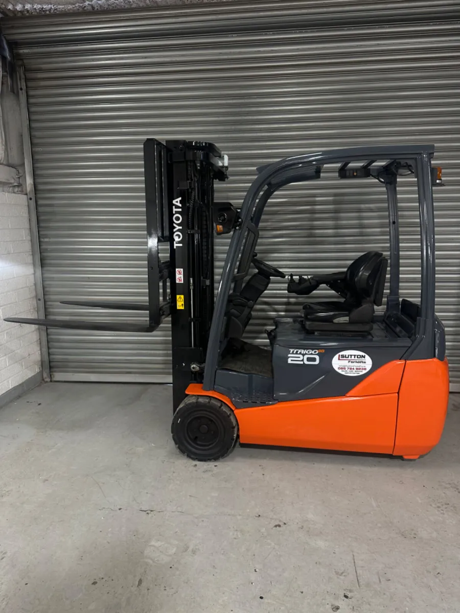 Toyota 2 Ton Electric Forklift - Image 1