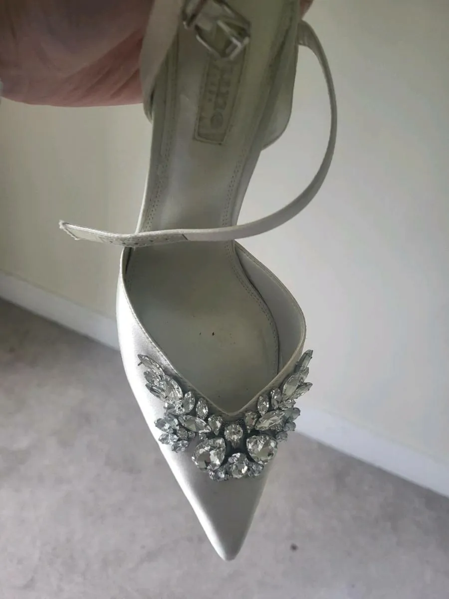 Bridal shoes ivory dune london - Image 1